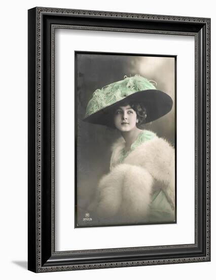 Merry Widow Hat-null-Framed Photographic Print