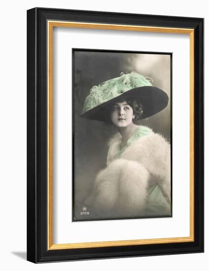 Merry Widow Hat-null-Framed Photographic Print