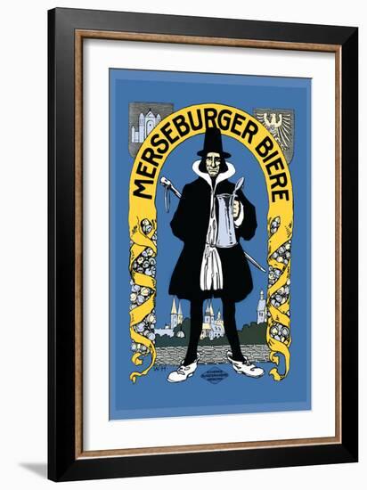 Merseburger Biere-null-Framed Art Print