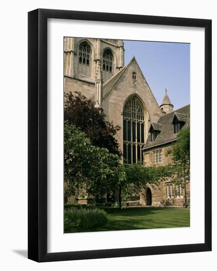 Merton College, Oxford, Oxfordshire, England, United Kingdom-Michael Jenner-Framed Photographic Print