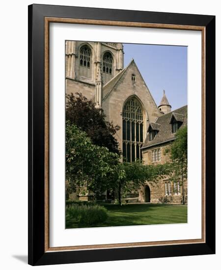 Merton College, Oxford, Oxfordshire, England, United Kingdom-Michael Jenner-Framed Photographic Print