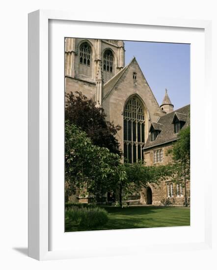 Merton College, Oxford, Oxfordshire, England, United Kingdom-Michael Jenner-Framed Photographic Print