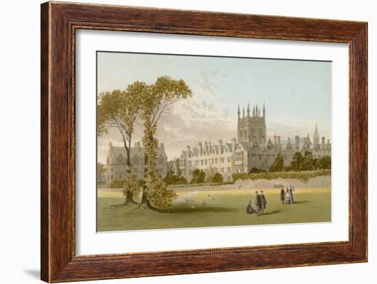 Merton College - Oxford-English School-Framed Giclee Print