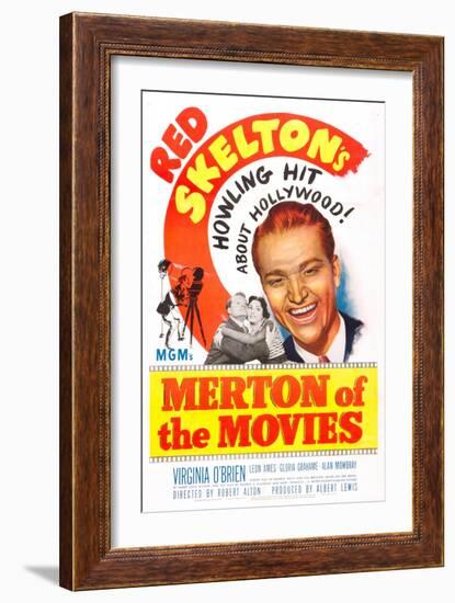 Merton of the Movies-null-Framed Art Print