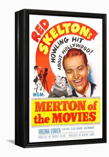 Merton of the Movies-null-Framed Stretched Canvas