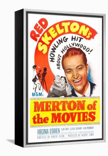 Merton of the Movies-null-Framed Stretched Canvas