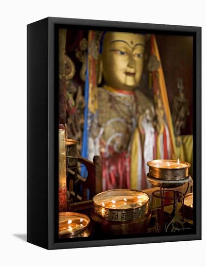 Meru Nyingba Monastery, Bharkor, Lhasa, Tibet, China-Don Smith-Framed Premier Image Canvas