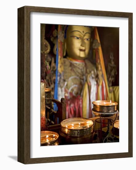 Meru Nyingba Monastery, Bharkor, Lhasa, Tibet, China-Don Smith-Framed Photographic Print