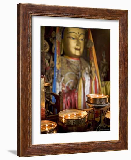 Meru Nyingba Monastery, Bharkor, Lhasa, Tibet, China-Don Smith-Framed Photographic Print