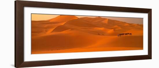 Merzouga - Marocco-John Lawrence-Framed Art Print