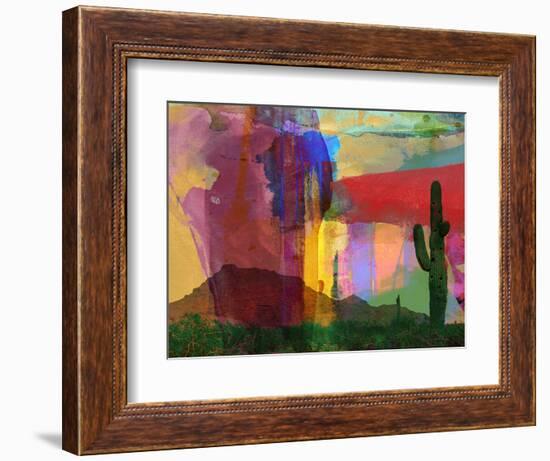 Mesa Abstract-Sisa Jasper-Framed Art Print