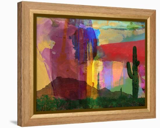 Mesa Abstract-Sisa Jasper-Framed Stretched Canvas