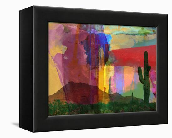 Mesa Abstract-Sisa Jasper-Framed Stretched Canvas