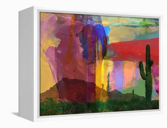 Mesa Abstract-Sisa Jasper-Framed Stretched Canvas