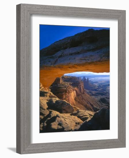 Mesa Arch at Sunrise, Island in the Sky, Canyonlands National Park, Utah, USA-Scott T^ Smith-Framed Photographic Print