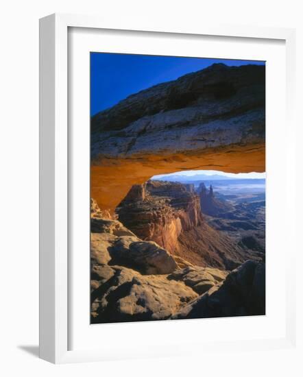 Mesa Arch at Sunrise, Island in the Sky, Canyonlands National Park, Utah, USA-Scott T^ Smith-Framed Photographic Print