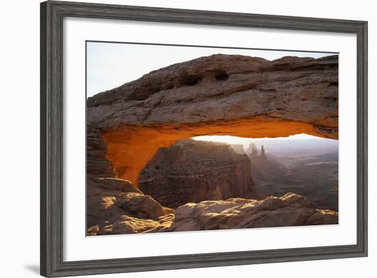 Mesa Arch at Sunrise-Paul Souders-Framed Photographic Print