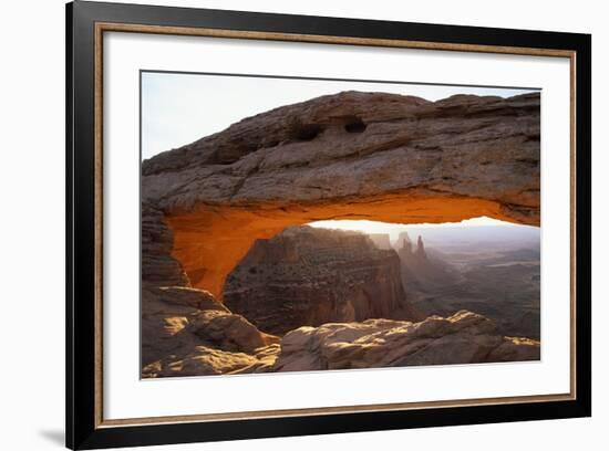 Mesa Arch at Sunrise-Paul Souders-Framed Photographic Print