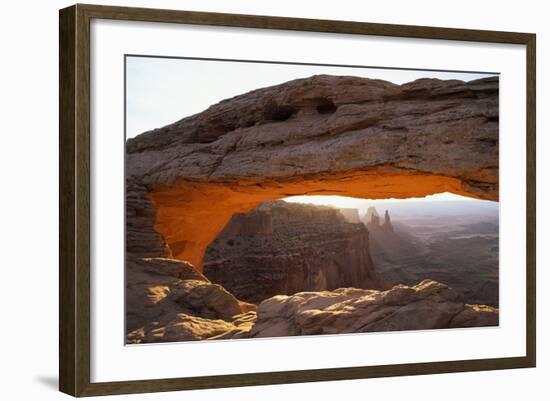 Mesa Arch at Sunrise-Paul Souders-Framed Photographic Print