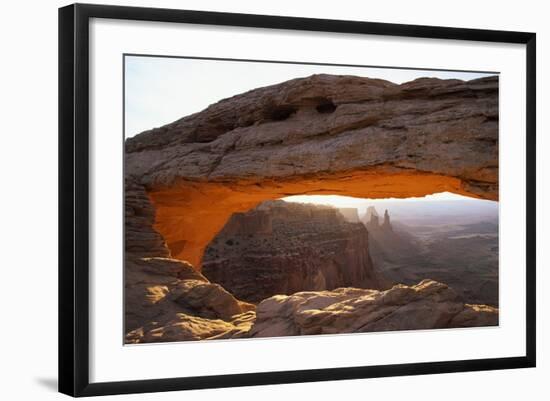 Mesa Arch at Sunrise-Paul Souders-Framed Photographic Print