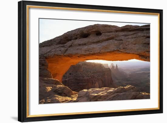 Mesa Arch at Sunrise-Paul Souders-Framed Photographic Print