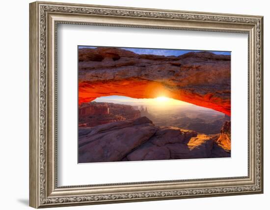 Mesa Arch at Sunrise-Dean Fikar-Framed Photographic Print