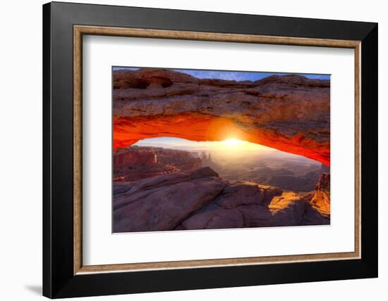 Mesa Arch at Sunrise-Dean Fikar-Framed Photographic Print