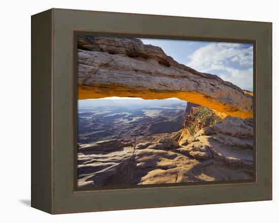 Mesa Arch, Canyonlands National Park, Moab, Utah, Usa-Rainer Mirau-Framed Premier Image Canvas