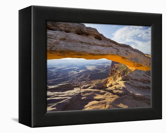 Mesa Arch, Canyonlands National Park, Moab, Utah, Usa-Rainer Mirau-Framed Premier Image Canvas