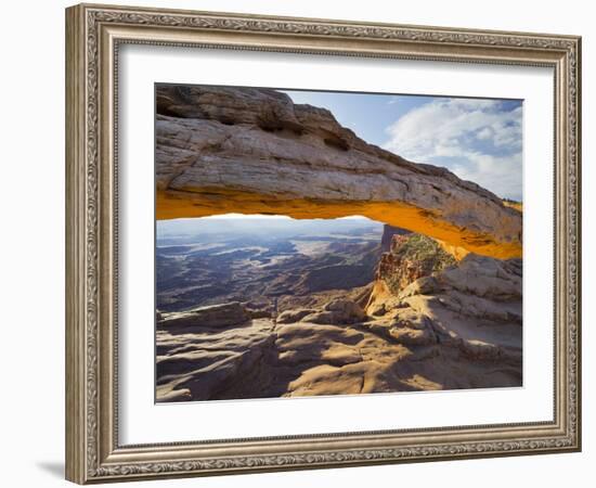 Mesa Arch, Canyonlands National Park, Moab, Utah, Usa-Rainer Mirau-Framed Photographic Print