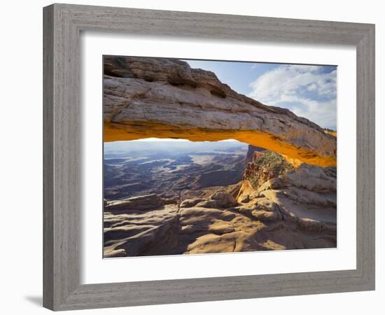 Mesa Arch, Canyonlands National Park, Moab, Utah, Usa-Rainer Mirau-Framed Photographic Print