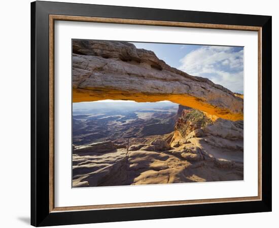 Mesa Arch, Canyonlands National Park, Moab, Utah, Usa-Rainer Mirau-Framed Photographic Print