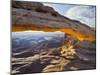 Mesa Arch, Canyonlands National Park, Moab, Utah, Usa-Rainer Mirau-Mounted Photographic Print