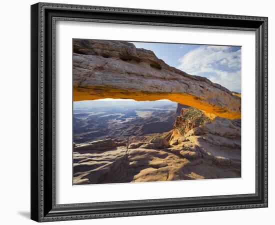 Mesa Arch, Canyonlands National Park, Moab, Utah, Usa-Rainer Mirau-Framed Photographic Print