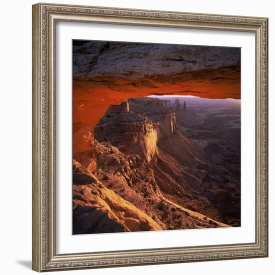 Mesa Arch, Canyonlands National Park, Utah, United States of America (U.S.A.), North America-Tony Gervis-Framed Photographic Print