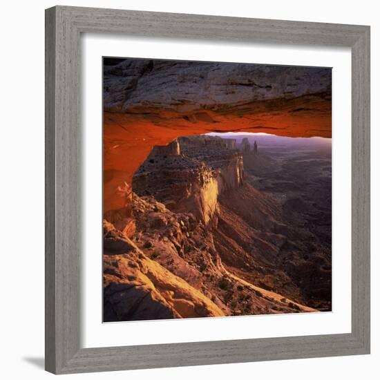Mesa Arch, Canyonlands National Park, Utah, United States of America (U.S.A.), North America-Tony Gervis-Framed Photographic Print