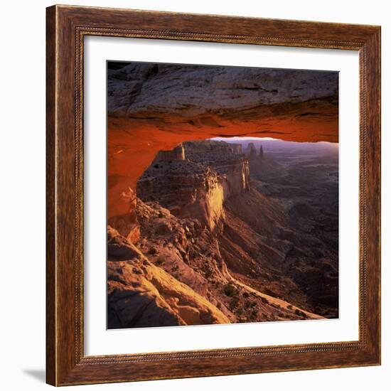 Mesa Arch, Canyonlands National Park, Utah, United States of America (U.S.A.), North America-Tony Gervis-Framed Photographic Print