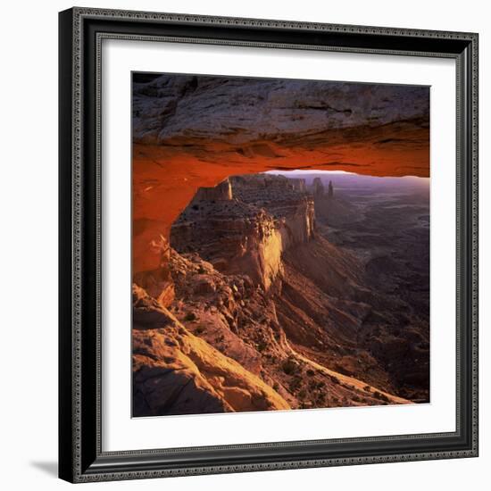 Mesa Arch, Canyonlands National Park, Utah, United States of America (U.S.A.), North America-Tony Gervis-Framed Photographic Print