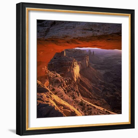 Mesa Arch, Canyonlands National Park, Utah, United States of America (U.S.A.), North America-Tony Gervis-Framed Photographic Print