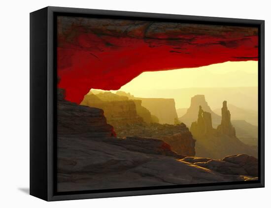 Mesa Arch, Canyonlands National Park, Utah, USA-Michel Hersen-Framed Premier Image Canvas