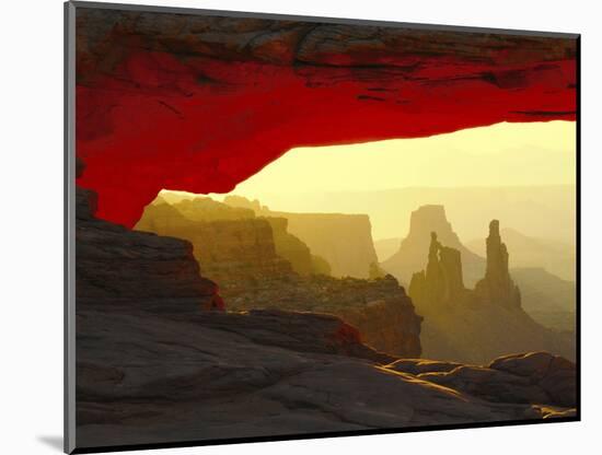 Mesa Arch, Canyonlands National Park, Utah, USA-Michel Hersen-Mounted Photographic Print