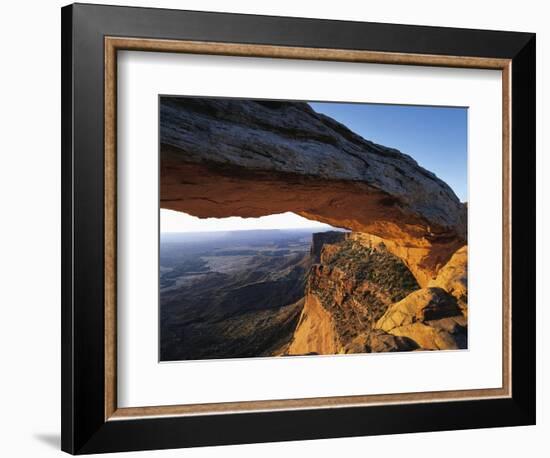 Mesa Arch Framing Landscape-Jim Zuckerman-Framed Photographic Print