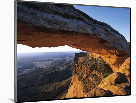 Mesa Arch Framing Landscape-Jim Zuckerman-Mounted Photographic Print