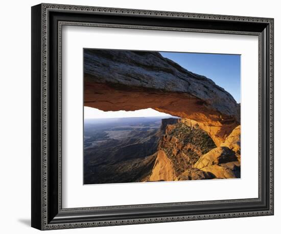 Mesa Arch Framing Landscape-Jim Zuckerman-Framed Photographic Print