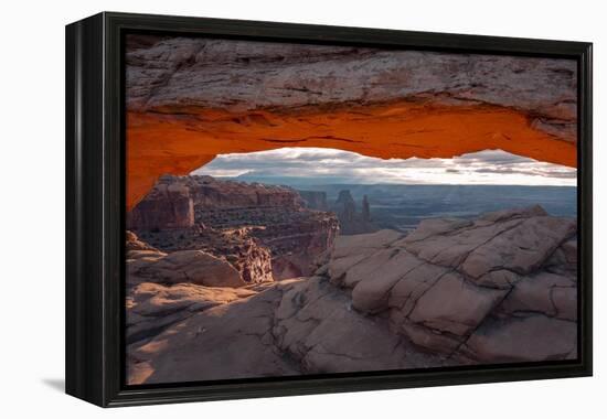 Mesa Arch In Sunrise-Belinda Shi-Framed Premier Image Canvas