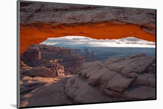 Mesa Arch In Sunrise-Belinda Shi-Mounted Photographic Print