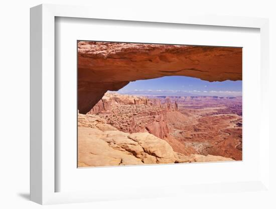 Mesa Arch, Island in the Sky, Canyonlands National Park, Utah, United States of America-Neale Clark-Framed Photographic Print