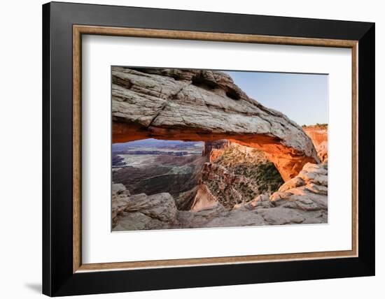 Mesa Arch on the Island in the Sky, Canyonlands National Park, Utah, USA-Art Wolfe-Framed Photographic Print