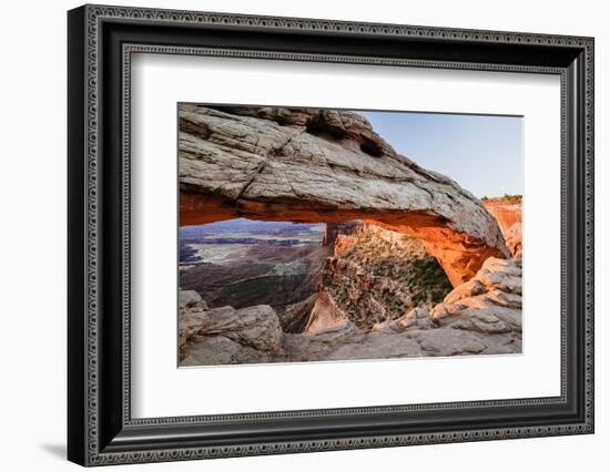 Mesa Arch on the Island in the Sky, Canyonlands National Park, Utah, USA-Art Wolfe-Framed Photographic Print