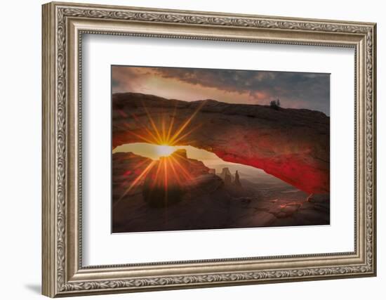 Mesa Arch. Utah, USA.-Tom Norring-Framed Photographic Print